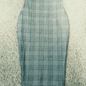 Naked Wardrobe Plaid Skirt